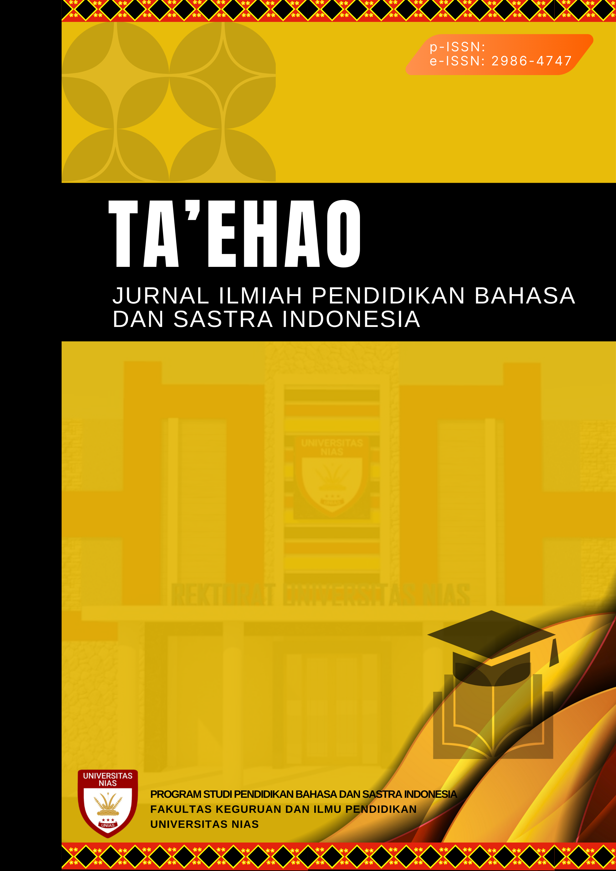 Sampul Jurnal Ta'ehao